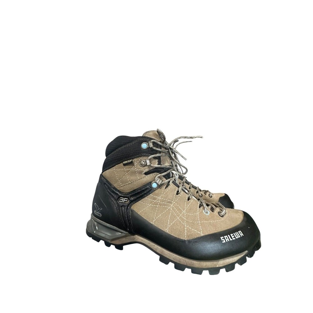 Salewa Laguna Trainer Mid GTX Boots Womens Size 7.5 Gore-Tex Vibram Hiking Shoes